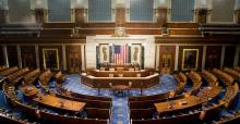Image of an empty senate